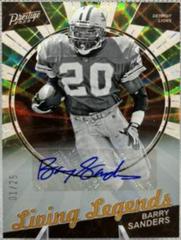 Barry Sanders [Autograph] #LL-4 Football Cards 2023 Panini Prestige Living Legends Prices