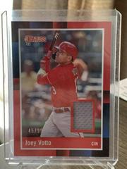 Joey Votto [Red] Baseball Cards 2022 Panini Donruss Retro 1988 Materials Prices
