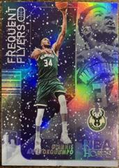Giannis Antetokounmpo [Winter Holo] Basketball Cards 2022 Panini Hoops Frequent Flyers Prices