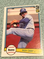 Rick Camp Baseball Cards 1982 Donruss Prices