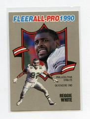 Reggie White #16 Football Cards 1990 Fleer All Pro Prices