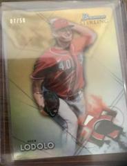 Nick Lodolo [Gold Refractor] Baseball Cards 2021 Bowman Sterling Prices