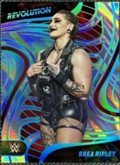 Rhea Ripley [Lava] #90 Wrestling Cards 2023 Panini Revolution WWE Prices