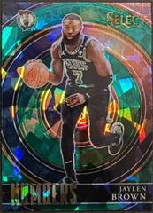 Jaylen Brown [Green] Basketball Cards 2020 Panini Select Numbers Prices