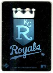 Royals Baseball Cards 1991 Upper Deck Team Logo Holograms Prices