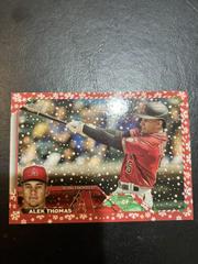 Alek Thomas [Red] #H10 Baseball Cards 2023 Topps Holiday Prices