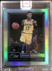 Dennis Schroder Basketball Cards 2020 Panini One and One Prices