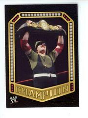 Sgt. Slaughter #5 Wrestling Cards 2014 Topps WWE Champions Prices