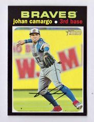 Johan Camargo [Throwback] #672 Baseball Cards 2020 Topps Heritage Prices
