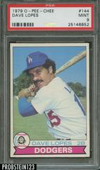 Dave Lopes Baseball Cards 1979 O Pee Chee Prices