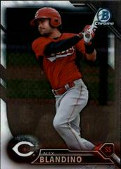 Alex Blandino [Chrome] Baseball Cards 2016 Bowman Prospects Prices