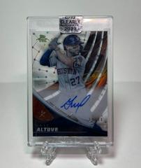 Jose Altuve Baseball Cards 2022 Topps Clearly Authentic Tek Autographs Prices