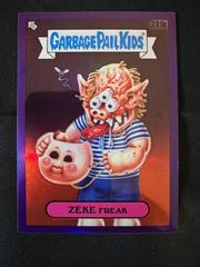 ZEKE Freak [Purple Refractor] #201b 2022 Garbage Pail Kids Chrome Prices