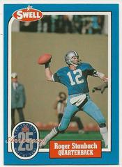 Roger Staubach #5 Football Cards 1988 Swell Greats Prices