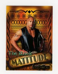 The Rock Wrestling Cards 2003 Fleer WWE Aggression Matitude Prices