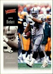 Greg Biekert #133 Football Cards 2000 Upper Deck Victory Prices