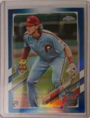 Alec Bohm [Blue Refractor] #USC17 Baseball Cards 2021 Topps Chrome Update Prices