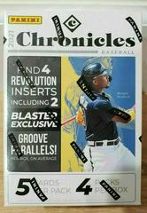 Blaster Box Baseball Cards 2021 Panini Chronicles Prices