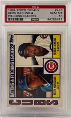 Cubs Batting [Pitching Leaders] #456 Baseball Cards 1984 Topps Tiffany Prices