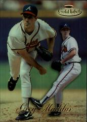 Greg Maddux [Class 1] #2 Baseball Cards 1998 Topps Gold Label Prices