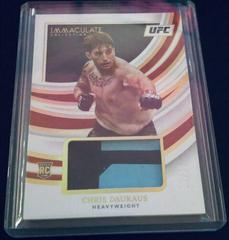 Chris Daukaus [Memorabilia Autograph Gold] Ufc Cards 2022 Panini Immaculate UFC Prices