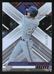 Evan Carter [Red] Baseball Cards 2023 Panini Chronicles XR Prices