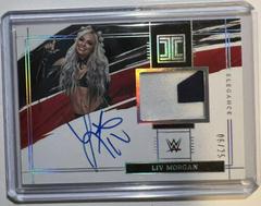 Liv Morgan [Holo Silver] #EM-LVM Wrestling Cards 2022 Panini Impeccable WWE Elegance Memorabilia Autographs Prices