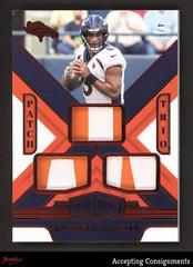 Russell Wilson [Red] #PT-RW Football Cards 2023 Panini Plates and Patches Patch Trio Prices