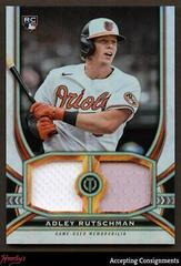 Adley Rutschman #DR-ARU Baseball Cards 2023 Topps Tribute Dual Relics Prices