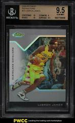 LeBron James [Refractor] Basketball Cards 2004 Finest Prices