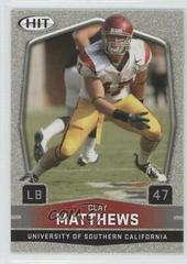Clay Matthews [Silver] Football Cards 2009 Sage Hit Prices