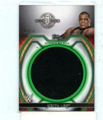 Keith Lee [Green] Wrestling Cards 2021 Topps WWE Undisputed Superstar Mat Relics Prices