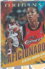 Cynthia Cooper Dyke [Gold] Basketball Cards 2023 Panini Origins WNBA Aficionado Prices