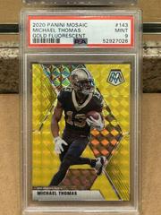 Michael Thomas [Gold Fluorescent] Football Cards 2020 Panini Mosaic Prices