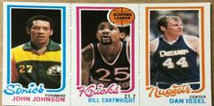 Johnson, Cartwright, Issel Basketball Cards 1980 Topps Prices