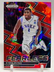 Kyrie Irving [Red Ice] #16 Basketball Cards 2023 Panini Prizm Draft Picks Fearless Prices