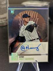 Matt Manning Baseball Cards 2022 Panini Capstone Summit Signatures Prices