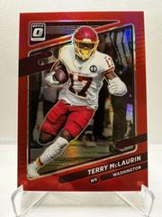 Terry McLaurin [Red] #1 Football Cards 2021 Panini Donruss Optic Prices