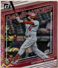Anthony Rendon [Pink Fireworks] #D-8 Baseball Cards 2022 Panini Donruss Dominators Prices