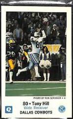 Tony Hill Football Cards 1983 Cowboys Police Prices