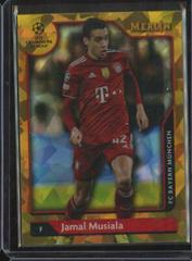 Jamal Musiala [Gold Atomic] Soccer Cards 2021 Topps Merlin Chrome UEFA Prices