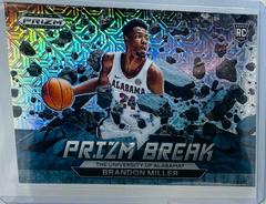 Brandon Miller [Mojo] #8 Basketball Cards 2023 Panini Prizm Draft Picks Break Prices