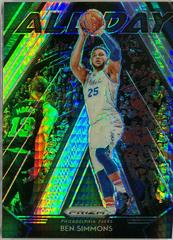 Ben Simmons [Hyper Prizm] #3 Basketball Cards 2018 Panini Prizm All Day Prices