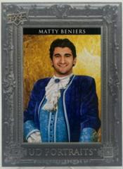 Matty Beniers [Silver Frame] #P-15 Hockey Cards 2023 Upper Deck UD Portraits Prices