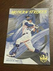 Mookie Betts #MS-3 Baseball Cards 2022 Panini Diamond Kings Modern Strokes Prices