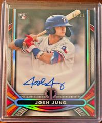 Josh Jung #LIA-JJ Baseball Cards 2023 Topps Tribute League Inauguration Autographs Prices
