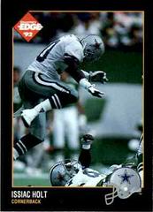 Issiac Holt #35 Football Cards 1992 Collector's Edge Prices