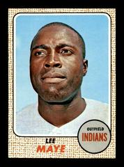 Lee Maye #94 Baseball Cards 1968 Topps Milton Bradley Prices