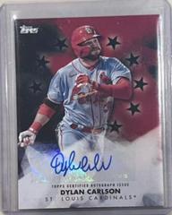 Dylan Carlson [Black] #BSA-DC Baseball Cards 2024 Topps Baseball Stars Autograph Prices