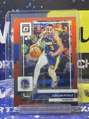 Jordan Poole [Red] #100 Basketball Cards 2022 Panini Donruss Optic Prices